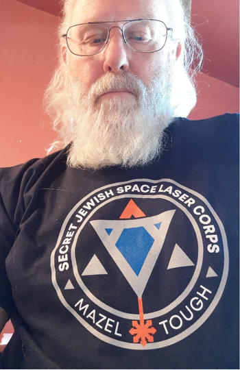 Dissent Pins Secret Jewish Space Laser Corps T-shirt Review