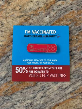 Dissent Pins I'm Vaccinated Magnet Review