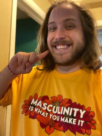 Dissent Pins Masculinity is what you make it Sticker Review