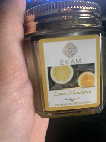 Ekam Lime Mandarin Hexa Jar Scented Candle Review
