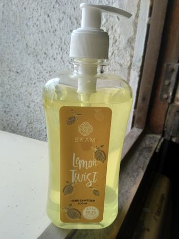 Ekam Lemon Twist Hand Sanitizer, 500ml Review