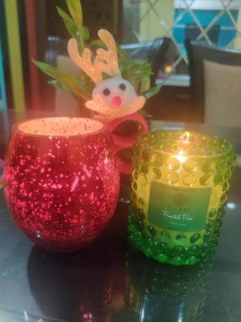 Ekam Candy Apple Crackled Jar Scented Candle Review