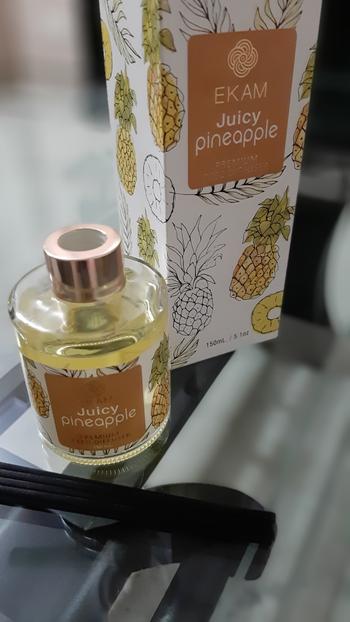 Ekam Juicy Pineapple Premium Reed Diffuser Set, Fruity Series Review
