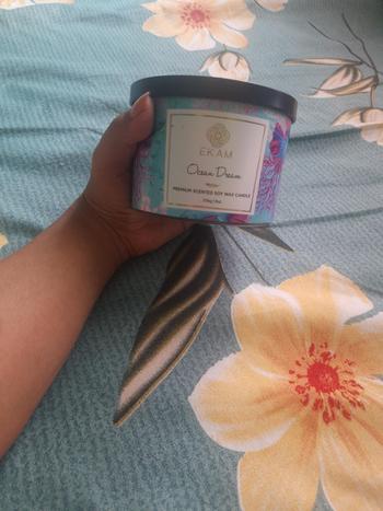 Ekam Ocean Dream 3 Wick Soy Wax Scented Candle Review