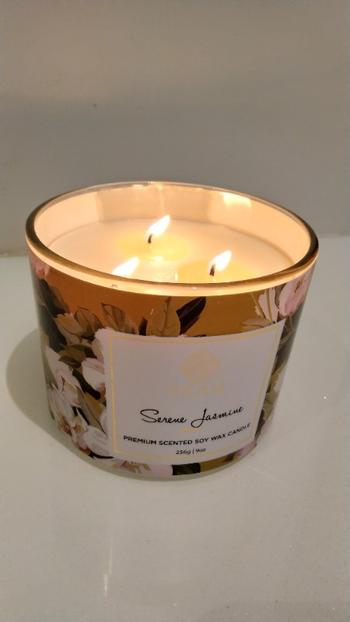 EKAM Jasmine 3 Wick Scented Candle Review