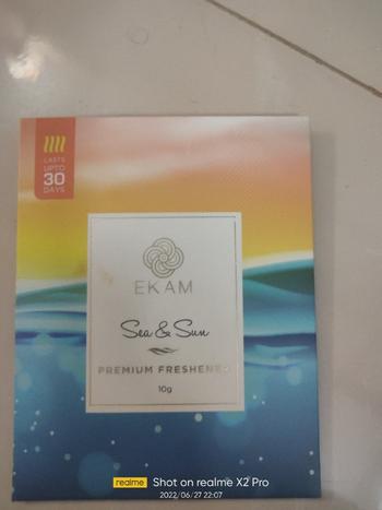 Ekam Sea & Sun Premium Freshener Sachet Review