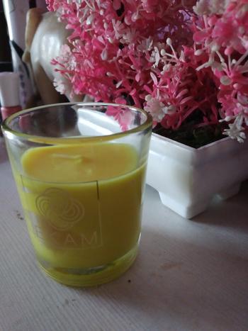 Ekam Sunshine Blossom Shot Glass Scented Candle Review