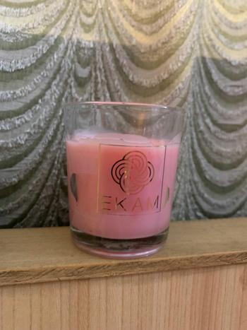 Ekam Heirloom Rose Shot Glass Scented Candle Review