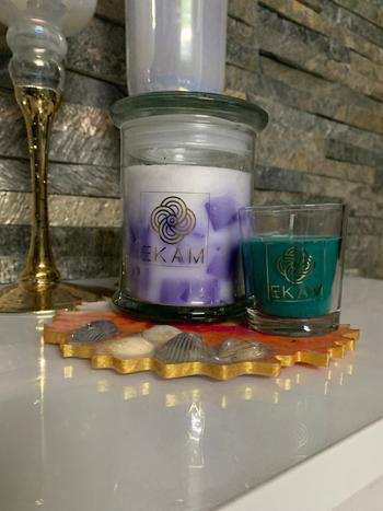 Ekam Palm Paradise Shot Glass Scented Candle Review