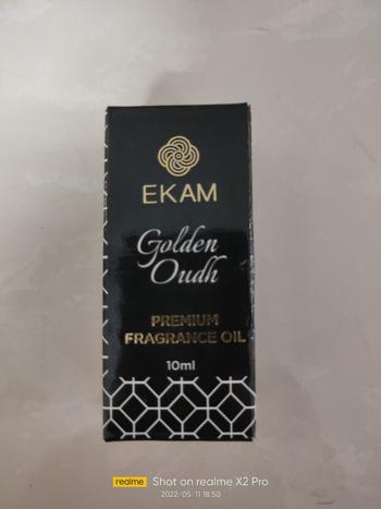 Ekam Golden Oudh Car Fragrance Oil, 10ml Review