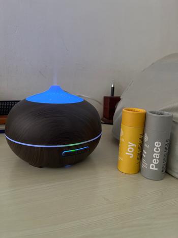 Ekam Aroma Diffuser Kit with True Joy and Gentle Peace Wellness Oil Blends (YX-025) Review