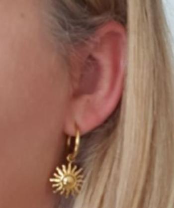 Atolea Jewelry Sun Hoop Earrings Review