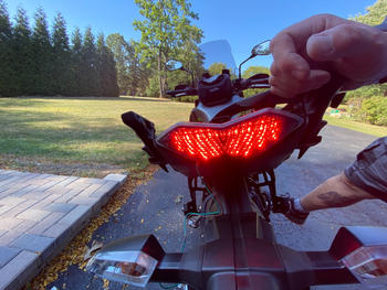 Custom LED 2020-2022 Kawasaki Ninja 1000SX Blaster-X Integrated LED Tail Light Review