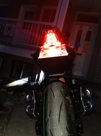 Custom LED 2021-2022 Kawasaki Ninja ZX-10R Blaster-X Integrated LED Tail Light Review