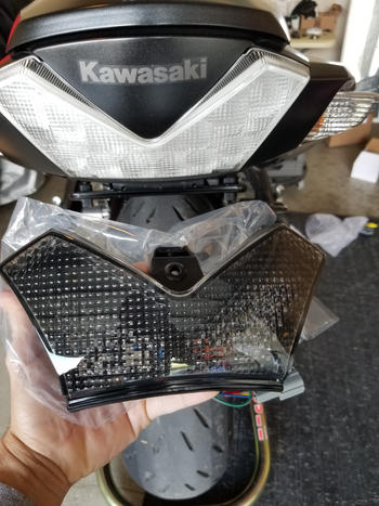 Custom LED 2006-2022 Kawasaki Ninja ZX-14R Blaster-X Integrated LED Tail Light Review
