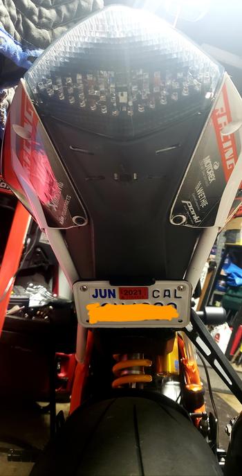 Custom LED 2014-2019 KTM 1290 Super Duke R Blaster-X Integrated LED Tail Light Review