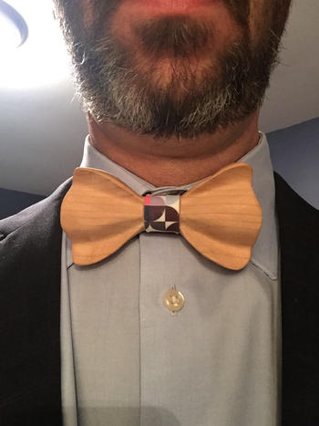 Bow SelecTie Colorful Wooden Bow Tie Review