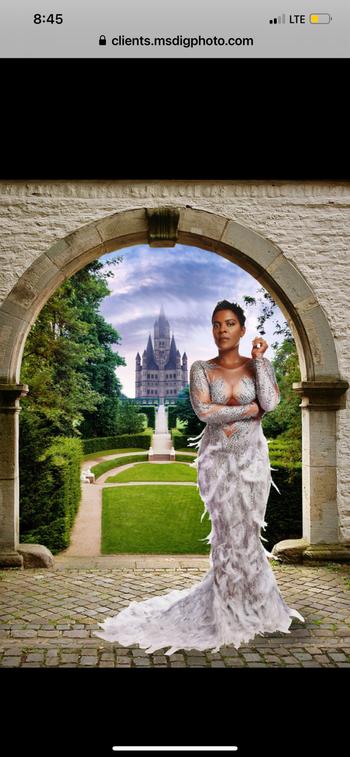 AMEKANA.COM Shalom White Diamante Dress (Ready To Ship) Review