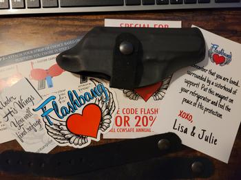 Flashbang Holsters Tea-Stained Roses Flashbang Holster Review