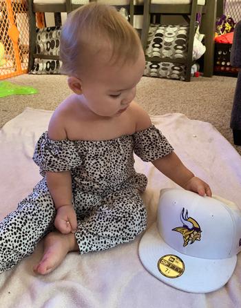 Bailey's Blossoms Zelda Cold Shoulder Jumpsuit - Dalmation Review