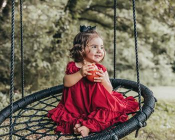 Bailey's Blossoms Nellie Ruffle Maxi Dress - Scarlet Red Review