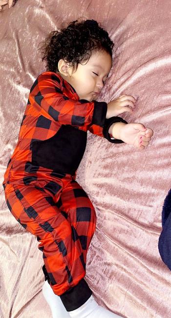 Bailey's Blossoms Welshire Onesie - Buffalo Plaid Review