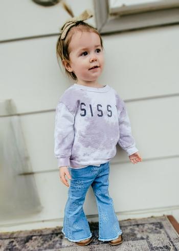 Bailey's Blossoms Sophie Denim Bell Bottoms - Light Wash Review