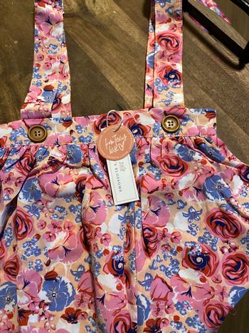 Bailey's Blossoms Daphne Suspender Skirt - Purple Plaid Review