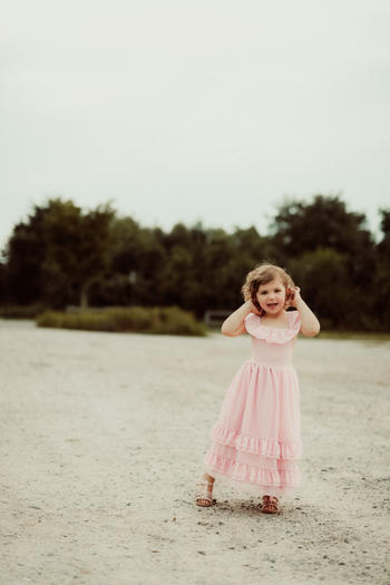 Bailey's Blossoms Nellie Ruffle Maxi Dress - Pink Review