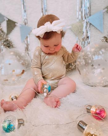 Bailey's Blossoms Livee Long Sleeve Leotard - Time-to-Shine Gold Review