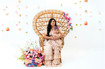 Bailey's Blossoms Nellie Ruffle Maxi Dress - Champagne Review