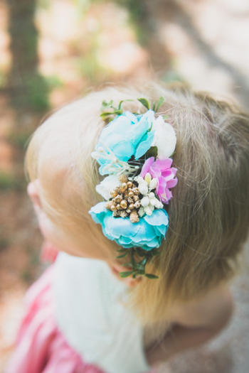 Bailey's Blossoms Floral Stretch Headband  Aqua, Pink & Ivory Review