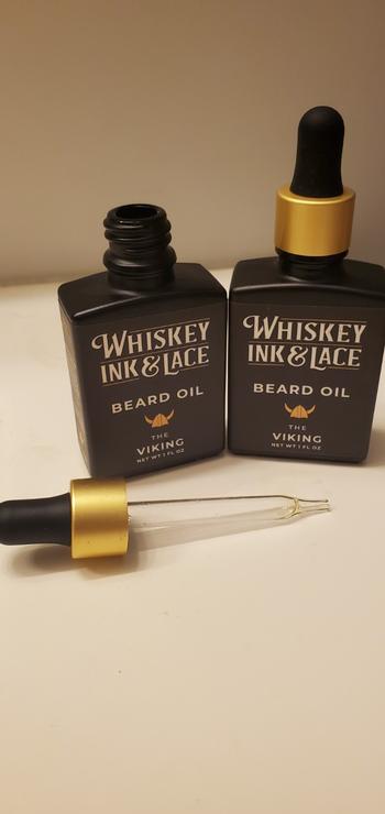 Whiskey, Ink, & Lace The Viking Beard Oil Review
