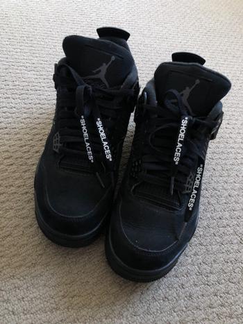 LaceSpace Laces Black -  SHOELACES  inspired by OFF-WHITE x Nike- Flat Laces Review