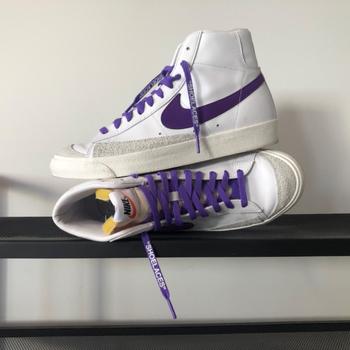 LaceSpace Laces Purple -  SHOELACES  inspired by OFF-WHITE x Nike- Flat Laces Review