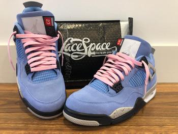 LaceSpace Laces Air Jordan Flat Replacement Laces - Light Pink (Inspired By Travis Scott Collab) Review