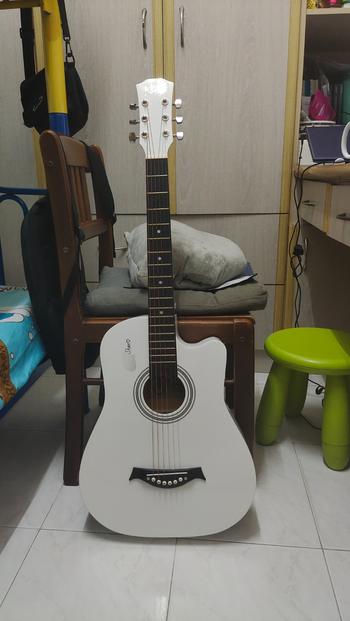 Ukunili Ukulele E-store Nili Acoustic Guitar 38 inches  White Review