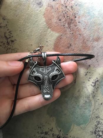 Galaxy Teez Norse Wolf Vikings Necklace Review