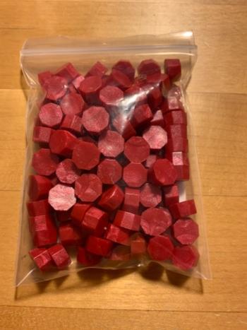 Fiona Ariva Scarlet Red 100pcs sealing wax granules tablets beads pellets Review