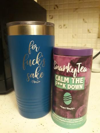 Snarky Tea Calm Down - Coconut Rooibos Tea Review