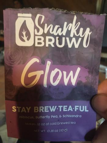 Snarky Tea Hibiscus Glow - Herbal Tea to Support Hydration Review