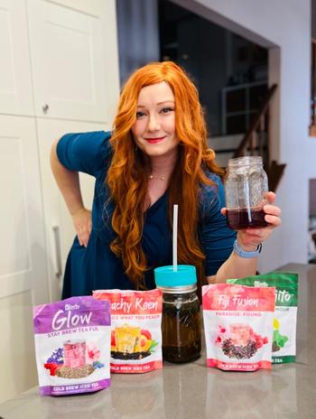 Snarky Tea Peachy Keen - Juicy Black Tea Review