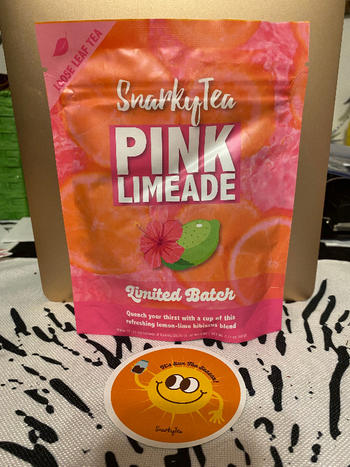 Snarky Tea Pink Limeade - Limited Batch Herbal Tea Review