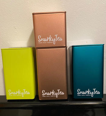 Snarky Tea Signature Tea Storage Tin Review