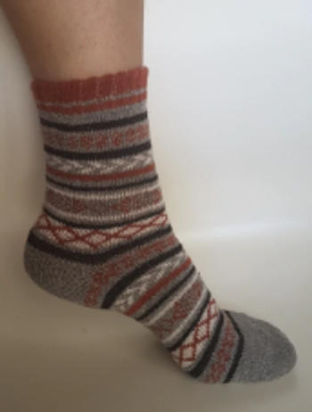 TrendyVibes.CO Cozy Striped Winter Wool Socks Set Review