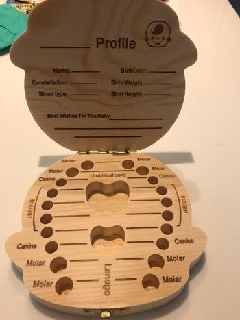 TrendyVibes.CO Wooden Tooth Box Organizer Review