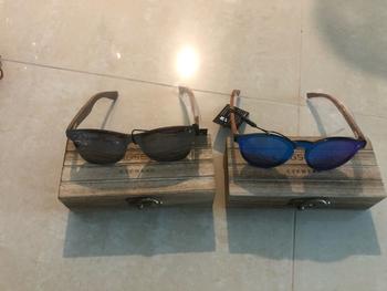 TrendyVibes.CO Polarized Walnut Wood Sunglasses Review