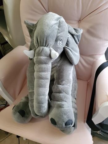 TrendyVibes.CO Infant Elephant Plush Soft Stuffed Toy Pillow Review