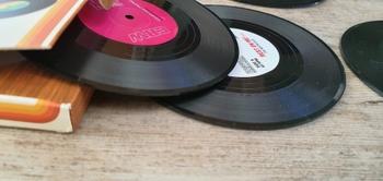 TrendyVibes.CO Retro and Vintage Vinyl Record Mug and Glass Coasters Review