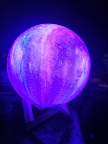TrendyVibes.CO Creative 3D Print LED Colorful Star Moon Lamp Review